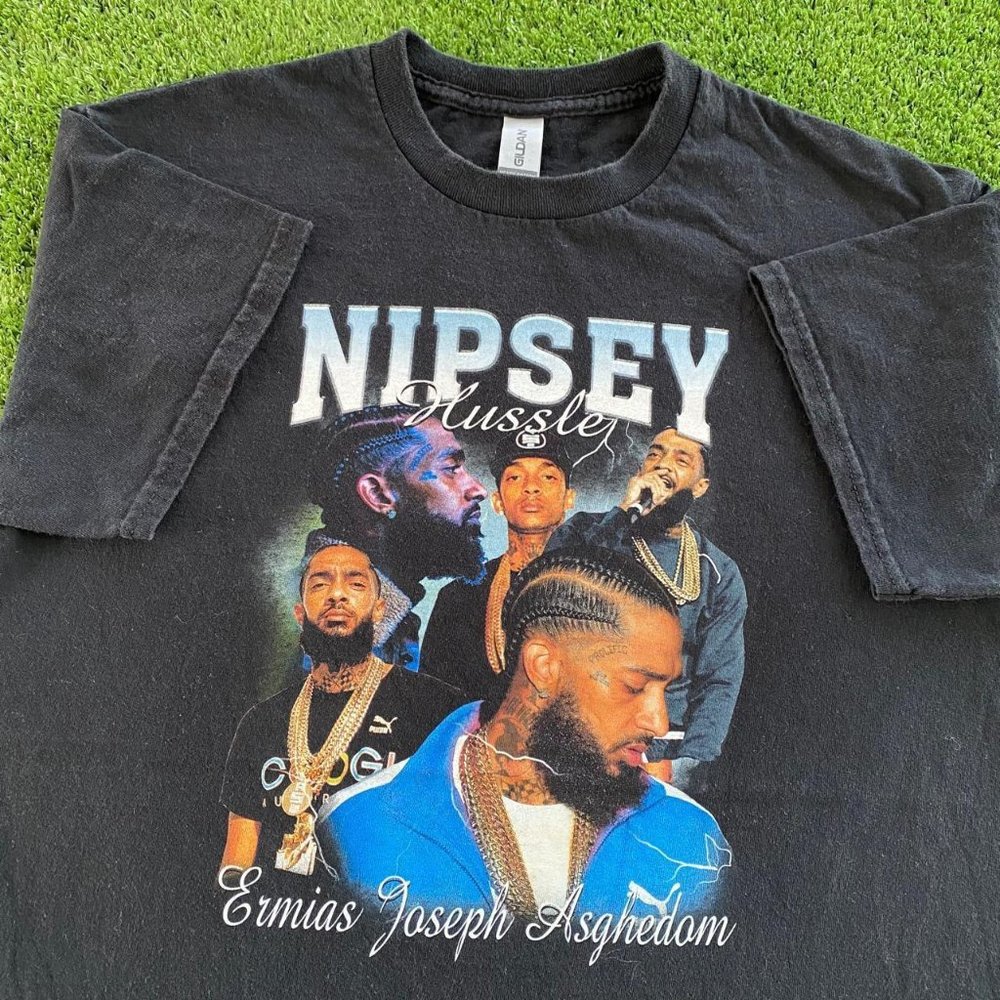 NIPSEY HUSSLE RAP TEE - Picture 2 of 8